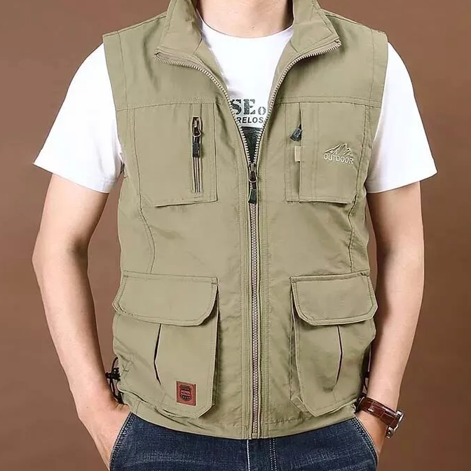 Men's Quick Drying Mesh Multi Pocket Vest