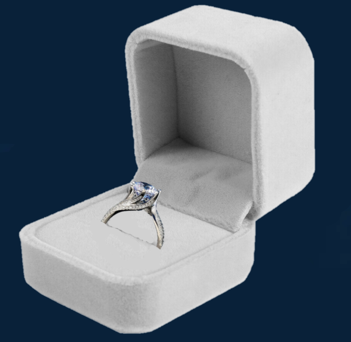 Super Sparkling Diamond Ring