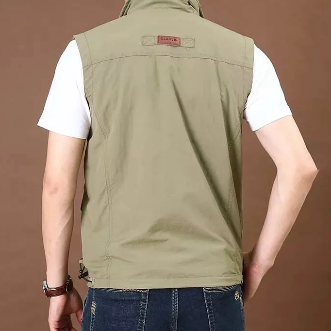 Men's Quick Drying Mesh Multi Pocket Vest