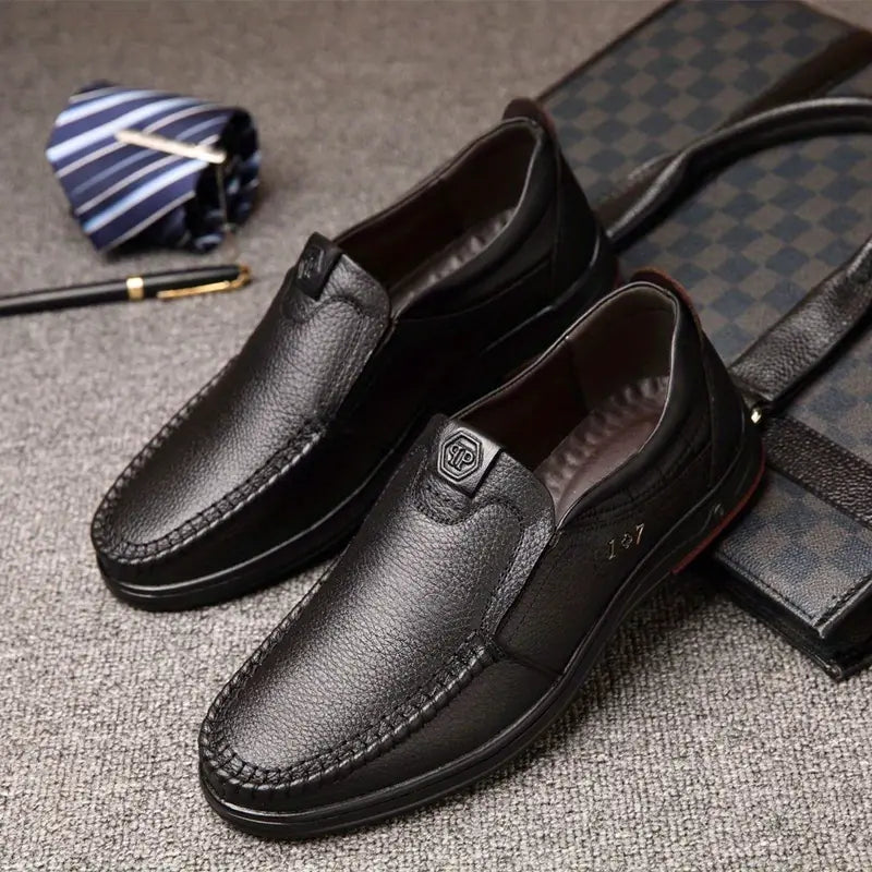 Men's Business Soft-Insole Leather Loafers
