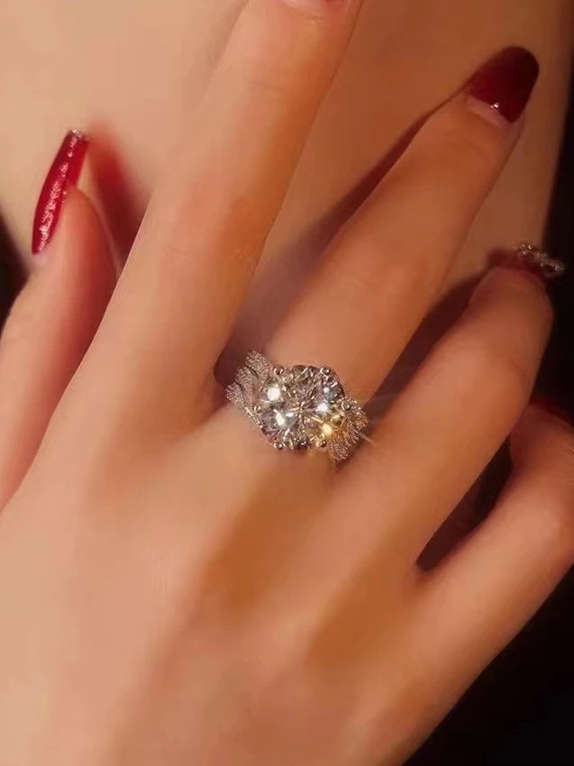 Super Sparkling Diamond Ring