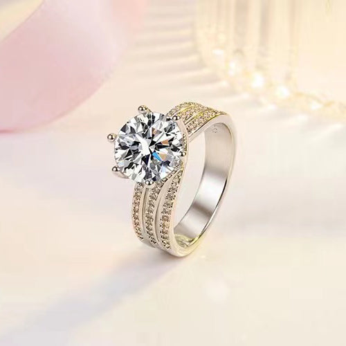 Super Sparkling Diamond Ring