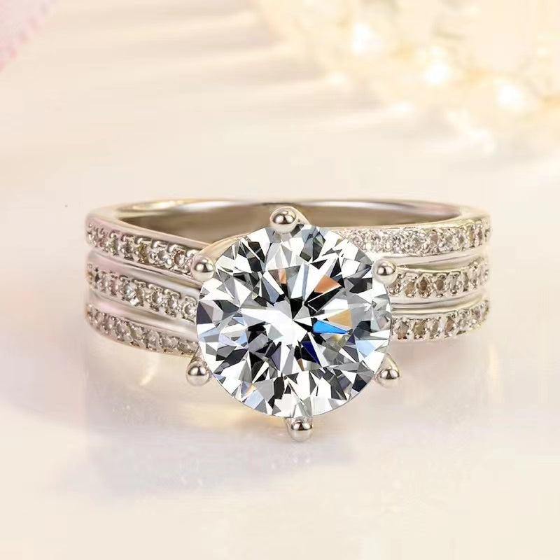 Super Sparkling Diamond Ring