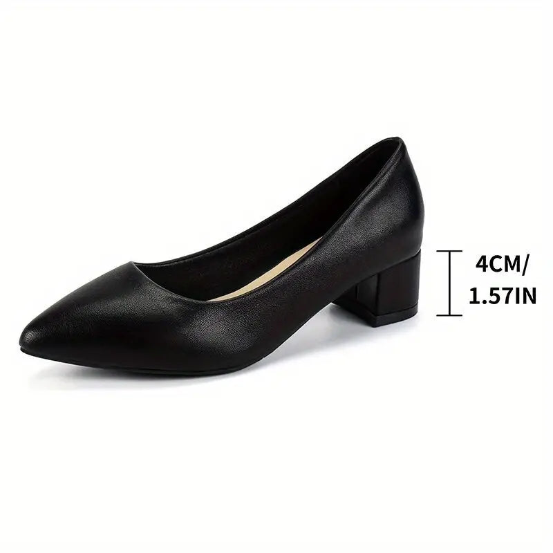 Chunky Heels Shoes