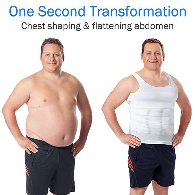 Men's Slimming Body Shaper Vest Shirt