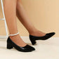 Chunky Heels Shoes