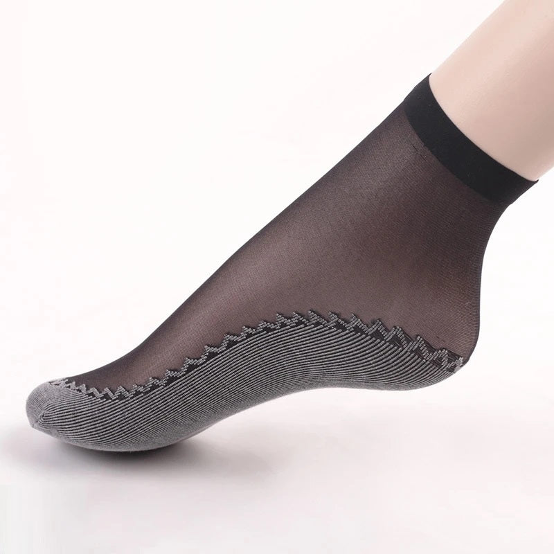 Christmas Sale🔥Velvet High-Elastic Wicking Non-Slip Cotton Socks 【20 pairs】