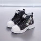 Women's High-top Denim Shoes