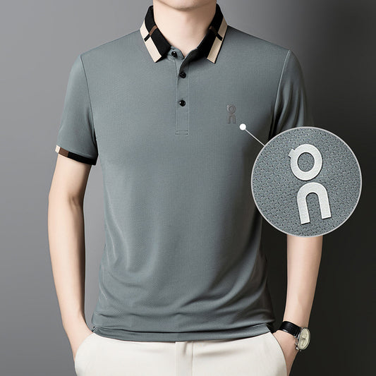 Men's Premium Ice Silk Polo Shirt