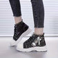 Women's High-top Denim Shoes