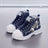Women’s High-Top Patchwork Denim Shoes
