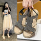 Women's Soft Bottom Rhinstone Sandals