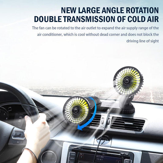 Car Dashboard Adjustable Cooling Fan