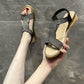 Women's Soft Bottom Rhinstone Sandals