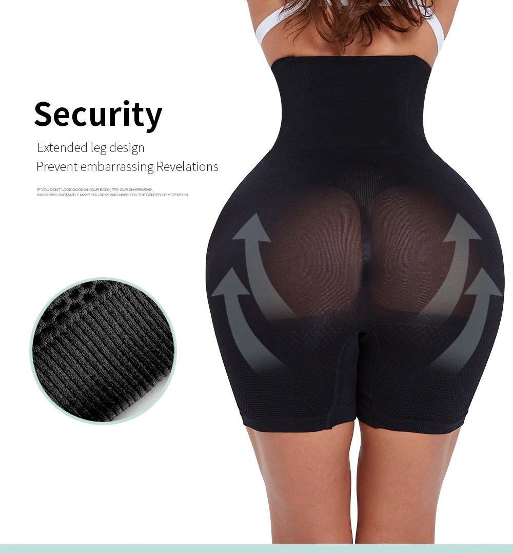 Super Fit™ High Waisted ShapeWear Shorts [Black Colour]