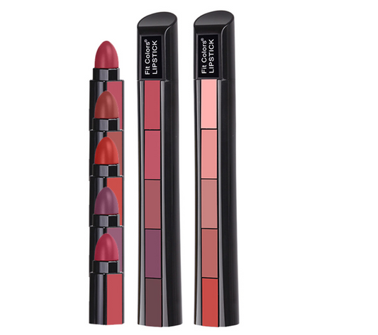 5 in 1 Compact Lipstick (2 Pcs/Pack)
