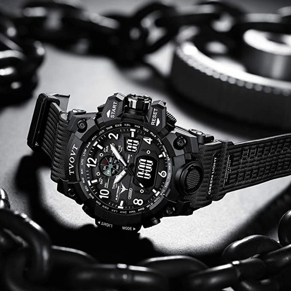 TVOVT Men's Sport Watch Waterproof Luminous
