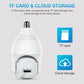 Wireless Wifi Light Bulb Camera Security Camera