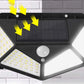 Solar Interaction Wall Lights Outdoor Waterproof